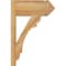 Ekena Millwork Olympic Rough Sawn Arts and Crafts Outlooker, Western Red Cedar, 8"W x 18"D x 26"H OUT08X18X26OLY03RWR - alternate 2